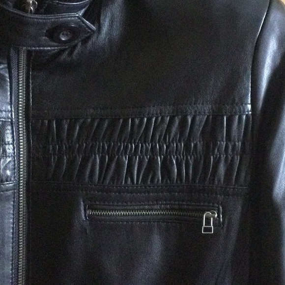 DANIER casual & warm leather jacket - Picture 4 of 16